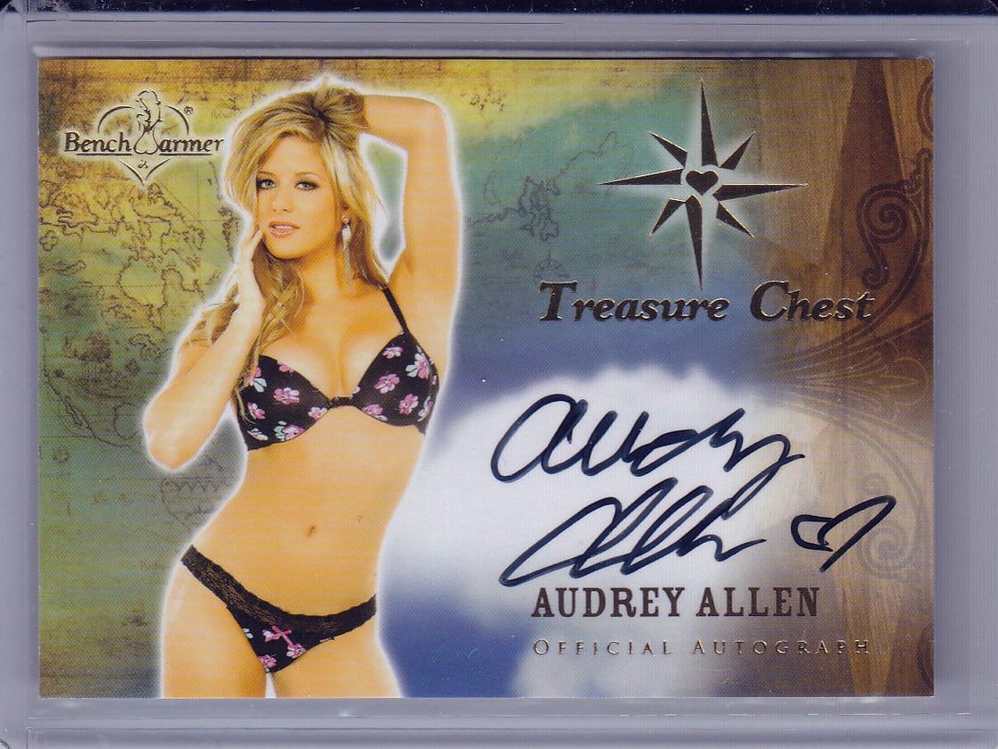 Audrey Allen in a bikini