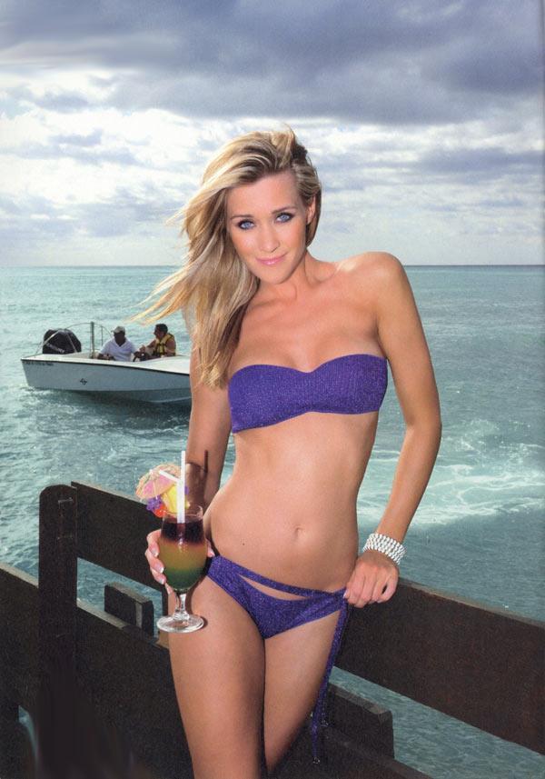 Kim Engelbosch in a bikini