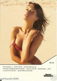 Petra Němcová in a bikini