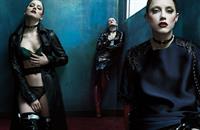 Amber Heard in lingerie