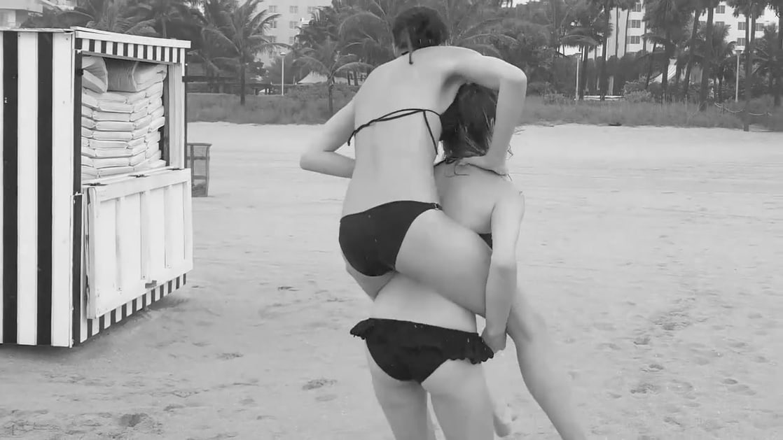 Amber Heard in a bikini