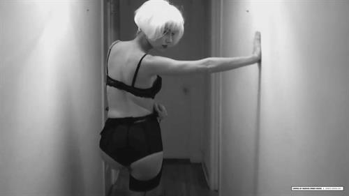 Amber Heard in lingerie