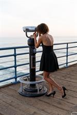 Desiree Jacobsen in a Dress