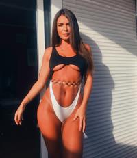 India Reynolds in a bikini