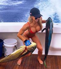 Emily Riemer in a bikini