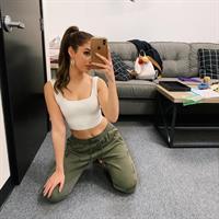 Bryana Salaz taking a selfie