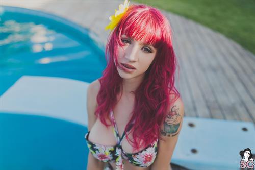 Natasha Legeyda in a bikini