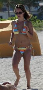 Eliza Dushku in a bikini