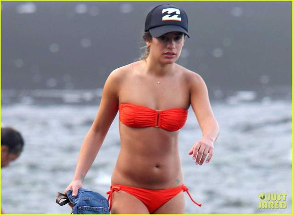 Lea Michele in a bikini