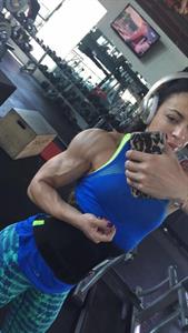 Natalia Soltero taking a selfie