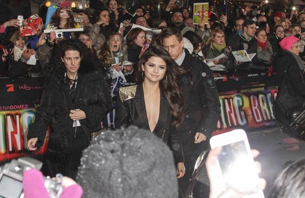 Selena Gomez Spring Breakers premiere in Berlin 2/19/13 