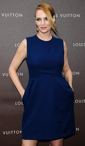 Uma Thurman Louis Vuitton Maison opening in Munich 4/23/13 