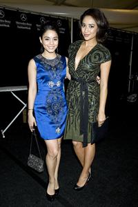 Vanessa Hudgens Naeem Khan Fall 2013 Fashion Show in New York, February 12, 2013 