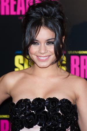 Vanessa Hudgens Spring Breakers premiere in Paris 2/18/13 