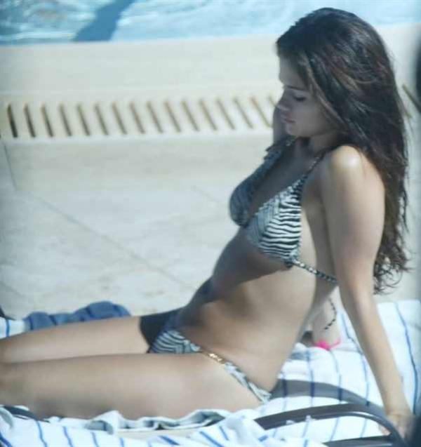 Selena Gomez in a bikini