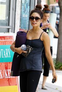 Vanessa Hudgens Leaving yoga class in Santa Monica on July 2, 2013