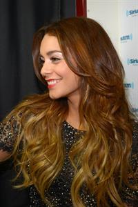 Vanessa Hudgens Visits SiriusXM Studios in New York - August 9, 2013 