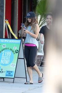 Vanessa Hudgens in LA 9/16/13  