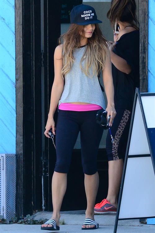 Vanessa Hudgens in LA 9/16/13  