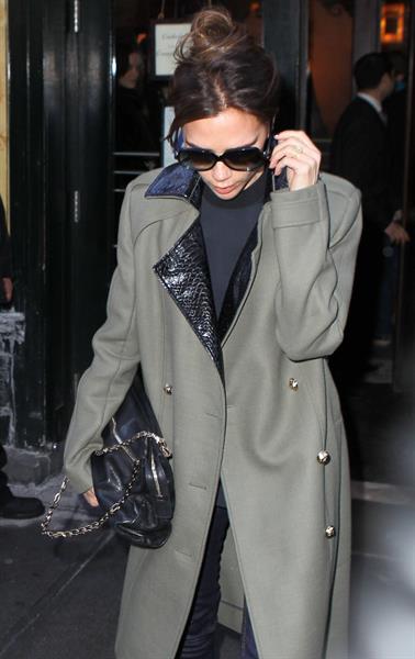 Victoria Beckham - Night out in New York City (10.02.2013) 