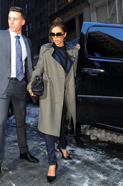 Victoria Beckham Pictures Victoria Beckham - Night out in New York City (10.02.2013)