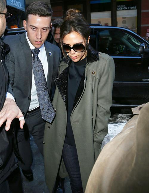 Victoria Beckham - Night out in New York City (10.02.2013) 
