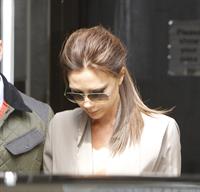 Victoria Beckham leaving London's Vogue Festival in London on April 28, 2013