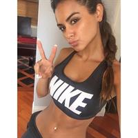 Sophia Miacova taking a selfie