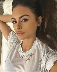 Sophia Miacova taking a selfie