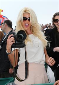 Victoria Silvstedt Lunches at the Monte-Carlo Country Club in Monaco (April 19, 2013) 