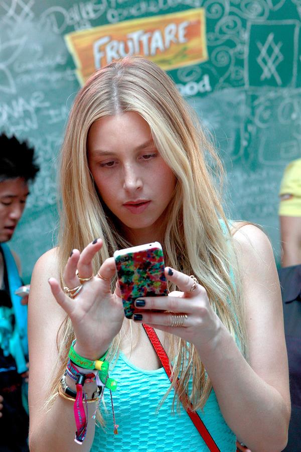 Whitney Port at the Coachella Valley Music and Arts Festival in Indio on April 12, 2013