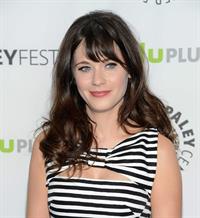 Zooey Deschanel New Girl Panel at 2013 PaleyFest in L.A. March 11, 2013 