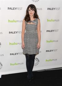 Zooey Deschanel New Girl Panel at 2013 PaleyFest in L.A. March 11, 2013 