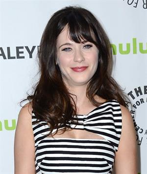 Zooey Deschanel New Girl Panel at 2013 PaleyFest in L.A. March 11, 2013 