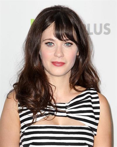 Zooey Deschanel New Girl Panel at 2013 PaleyFest in L.A. March 11, 2013 