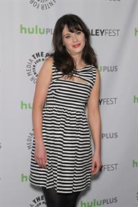 Zooey Deschanel New Girl Panel at 2013 PaleyFest in L.A. March 11, 2013 
