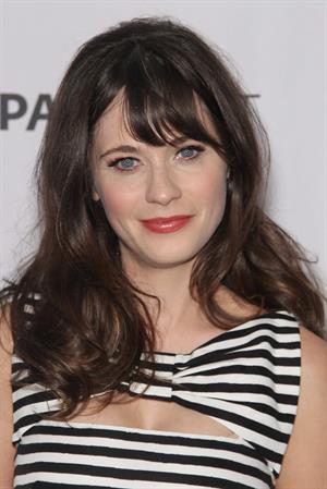 Zooey Deschanel New Girl Panel at 2013 PaleyFest in L.A. March 11, 2013 