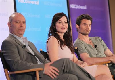Erica Durance ~ NBC Universal Summer Press Day  Pasadena, April 18, 2012