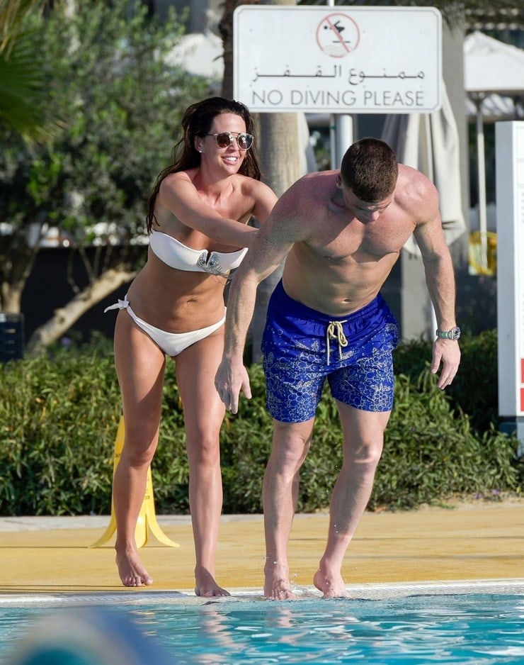 Danielle Lloyd in a bikini