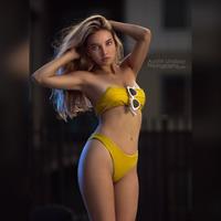 Ali Pasko in a bikini