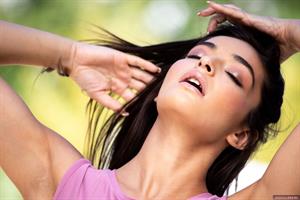 Emily Willis is a goddess by the pool