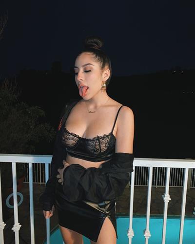 Bianca Sotelo in lingerie