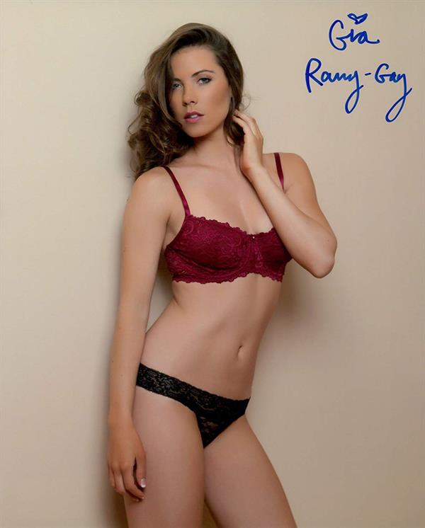 Gia Ramey-Gay in lingerie