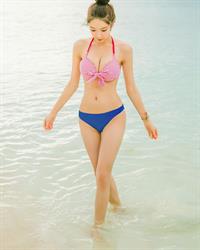 Park Soo Yeon in a bikini