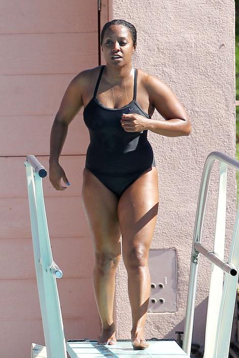 Keshia Knight-Pulliam in a bikini