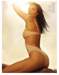 Hilary Rhoda in a bikini