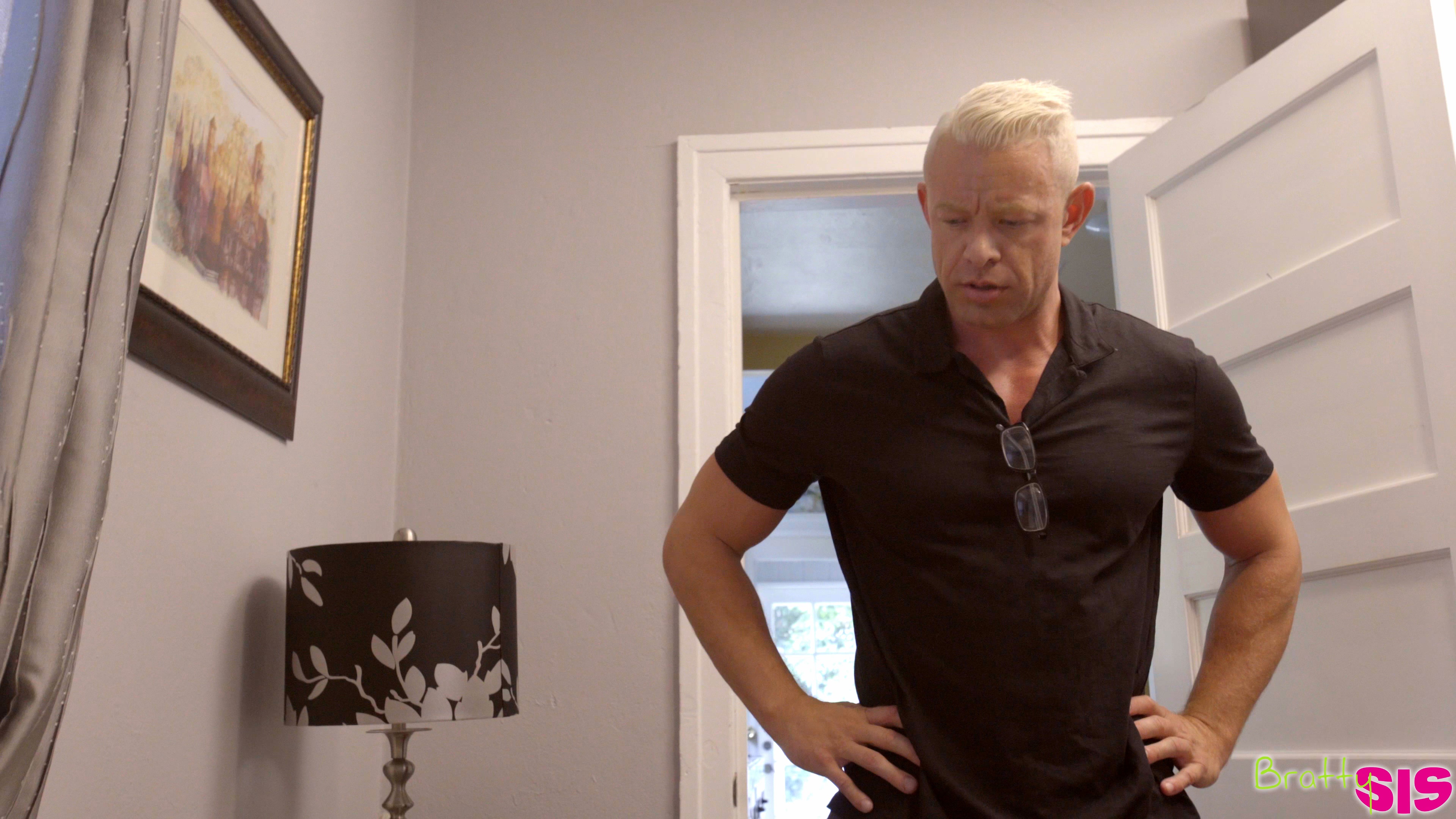 Cock craving spinner Jane Wilde agrees to suck her brothers dick and fuck him doggy style so he does her chores