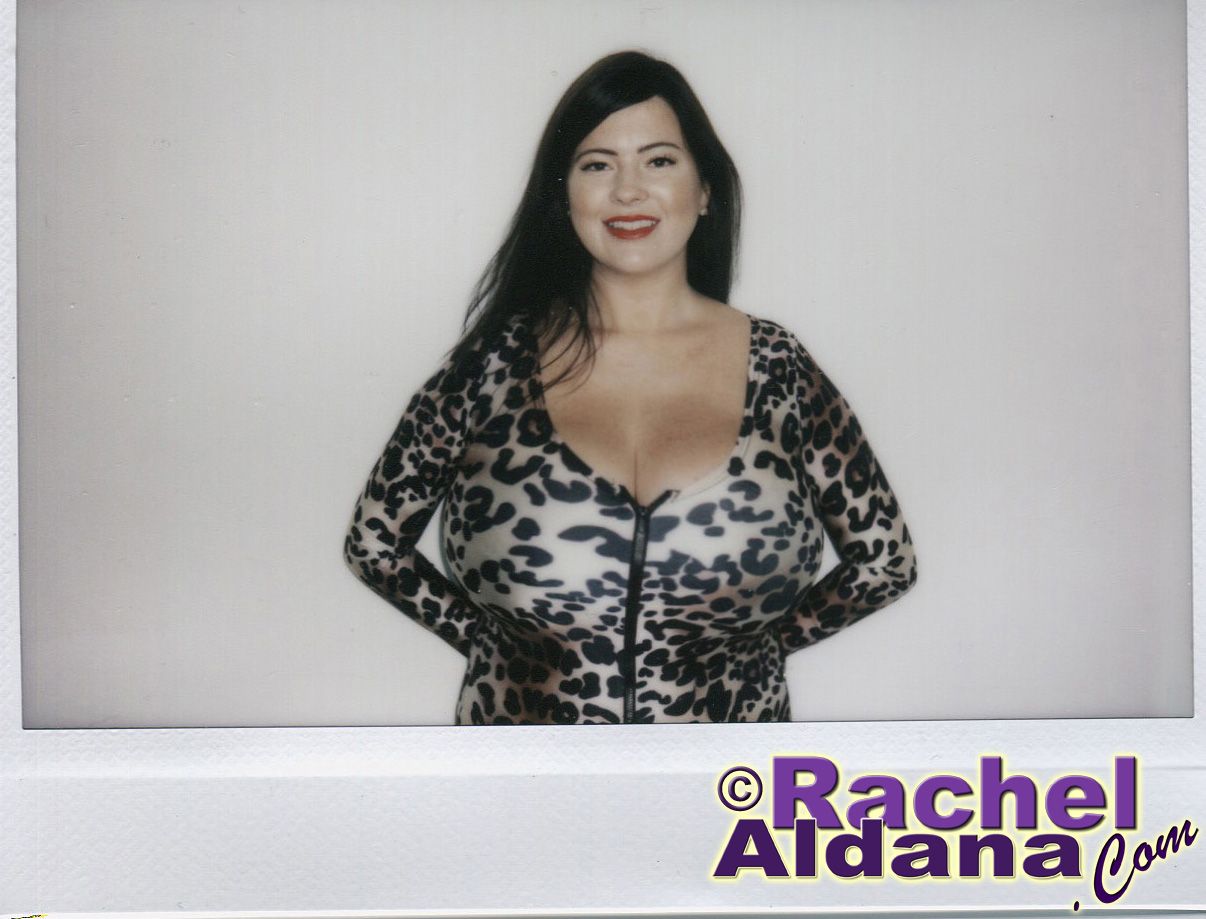 Check out Rachel Aldana's sexy topless polaroids!