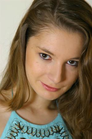 Alisha Nude Pictures Sexy brunette Alisha with black opaque stockings