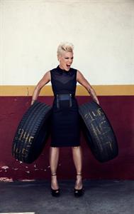 Pink James Dimmock Photoshoot, November 2012